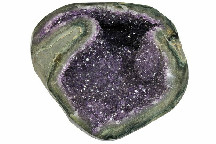 Sparkly, Dark Purple Amethyst Geode - Uruguay #151310